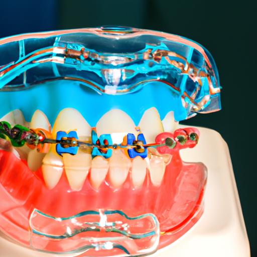 Orthodontic treatment with traditional braces