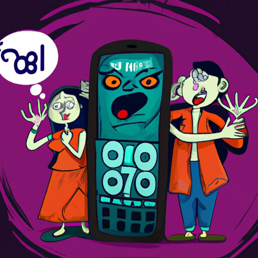 Rinku, Chirkut, and Bunty holding the haunted phone that sets the stage for thrilling adventures