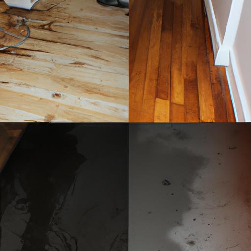 Different types of water damage: clean water damage, gray water damage, and black water damage.